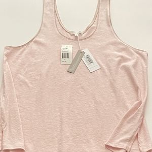 Skin Loungewear Sleeveless Heather Pink Tank